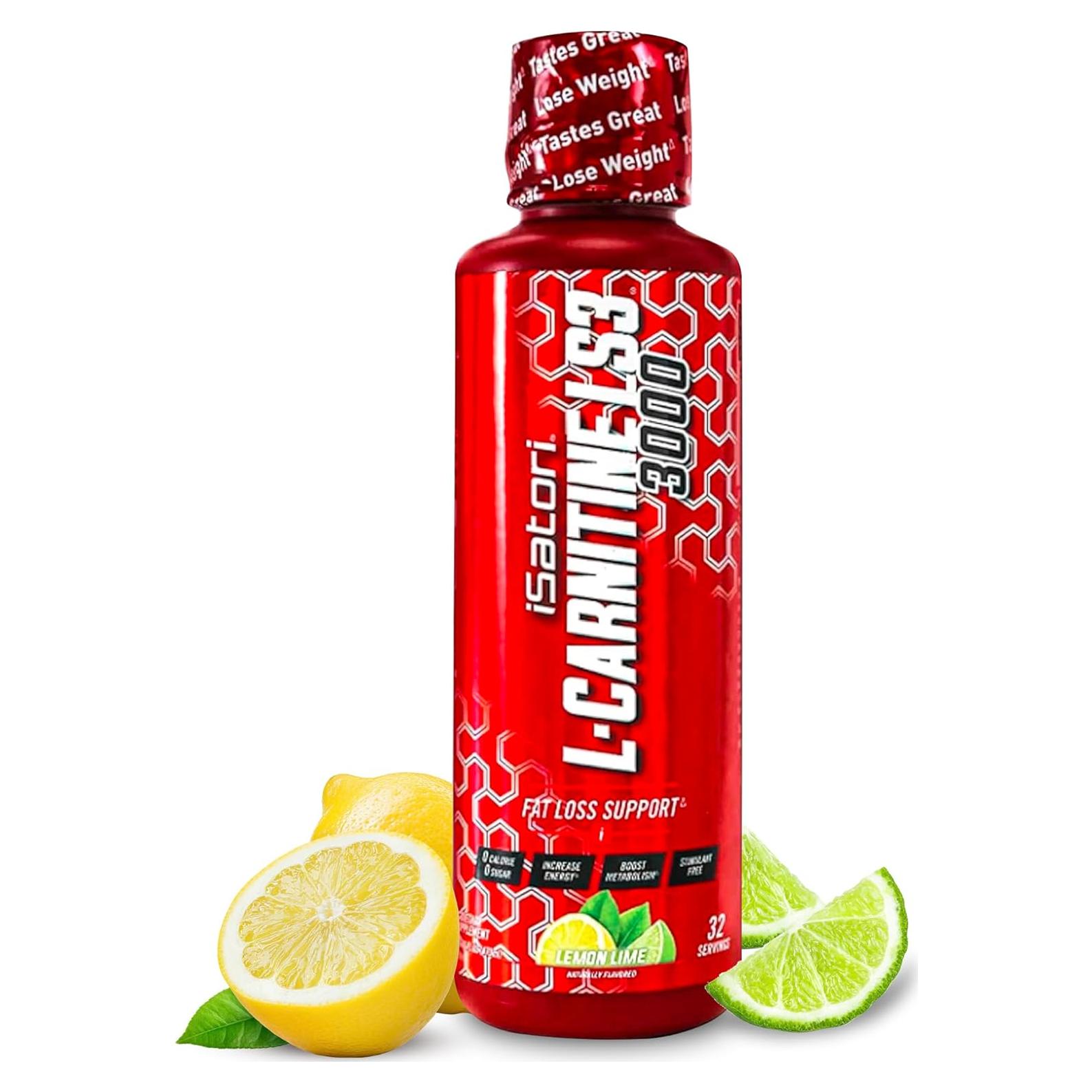 iSatori L-Carnitina LS3 3000 Líquido 32 Porciones Limón Lima
