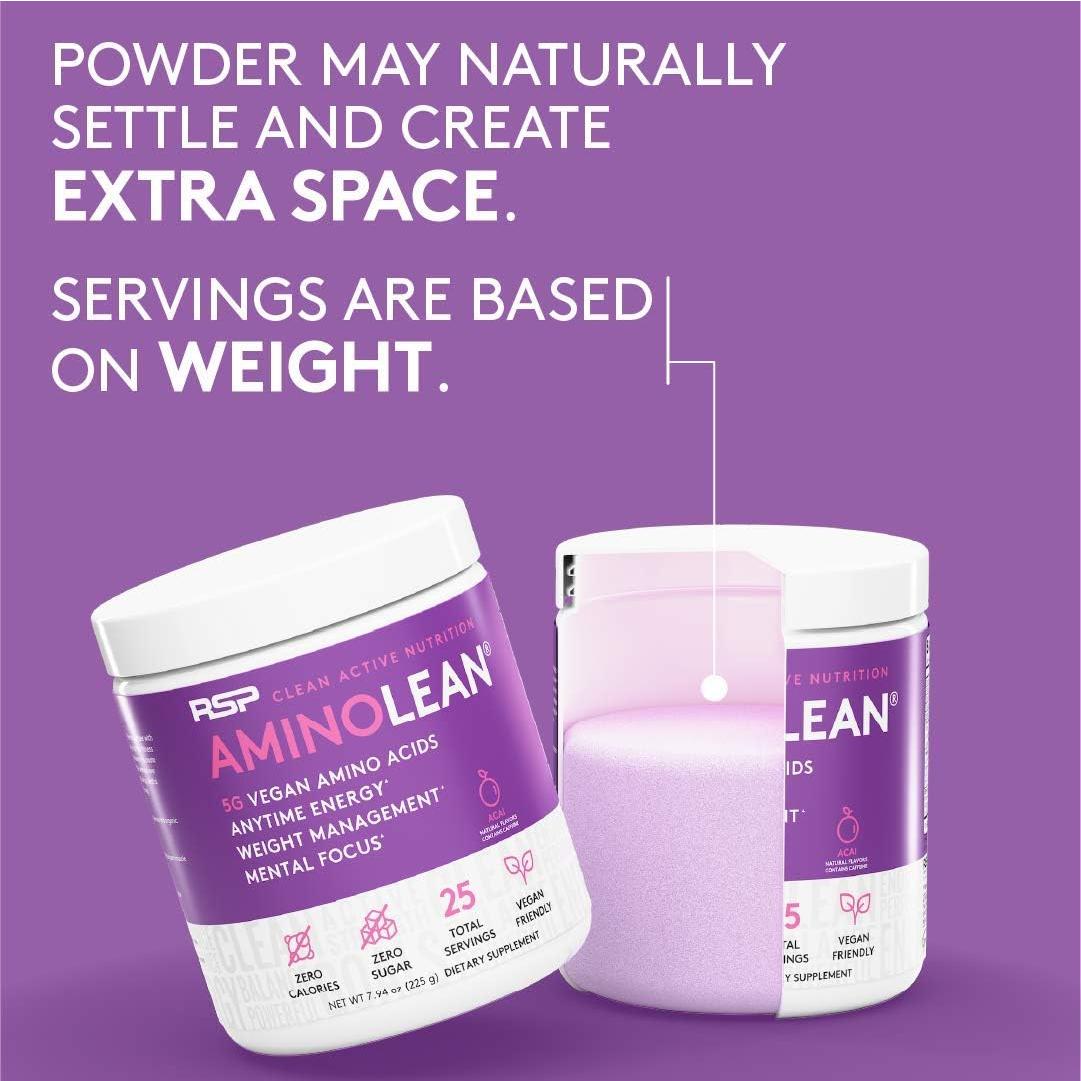 RSP Nutrition AminoLean Polvo Pre Entrenamiento Mango 252g