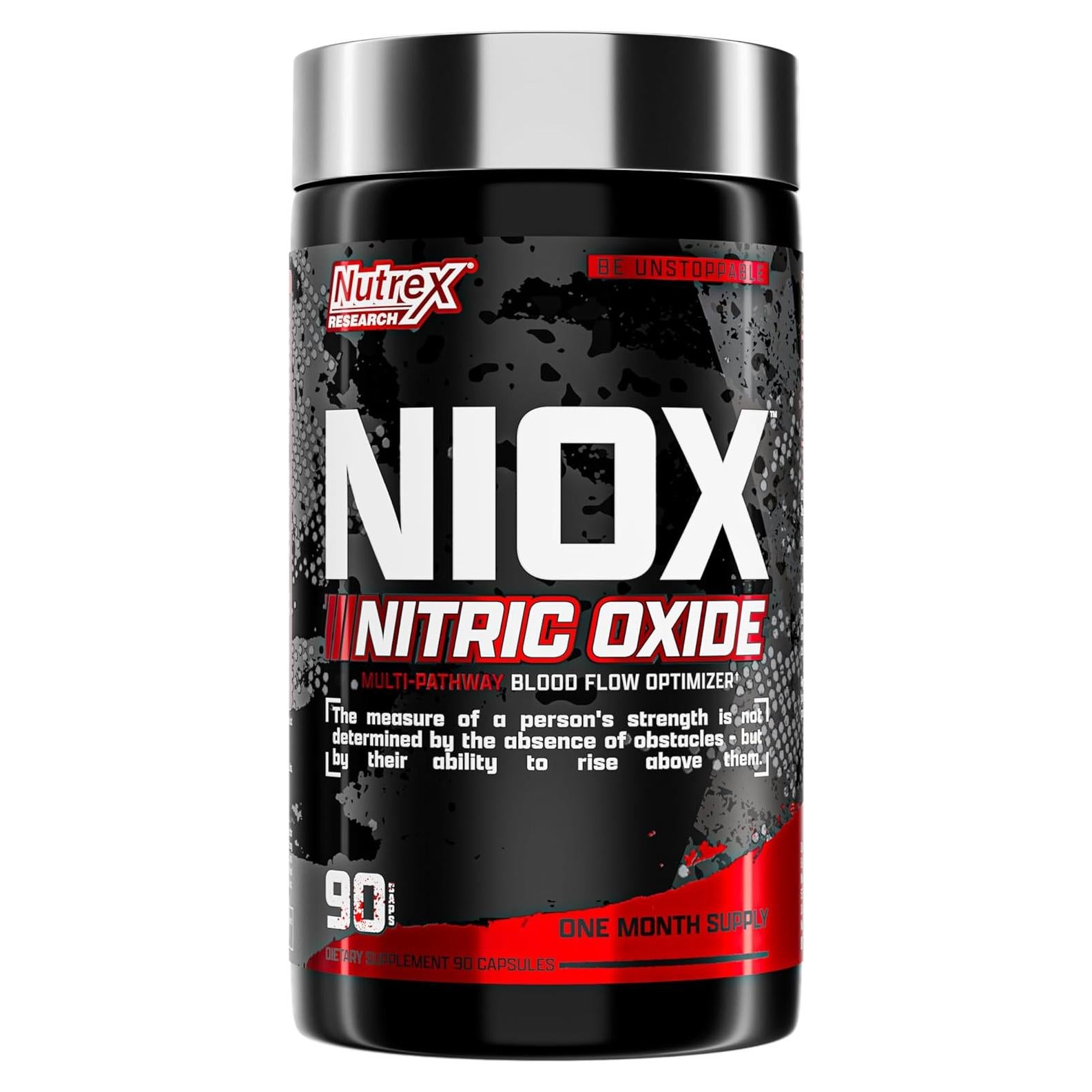 NIOX Extreme Pumps - Suplemento Pre-Entrenamiento 90 Cápsulas