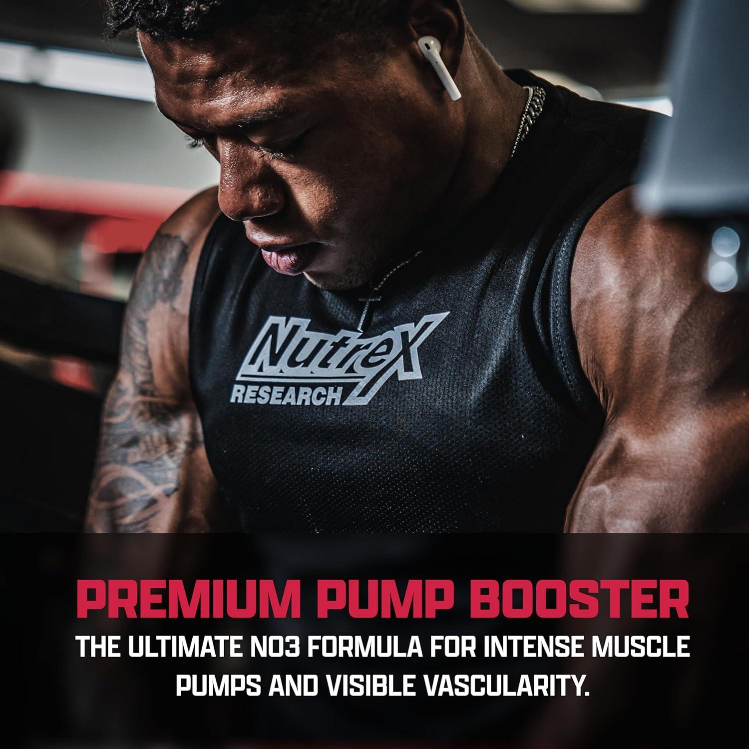 NIOX Extreme Pumps - Suplemento Pre-Entrenamiento 90 Cápsulas