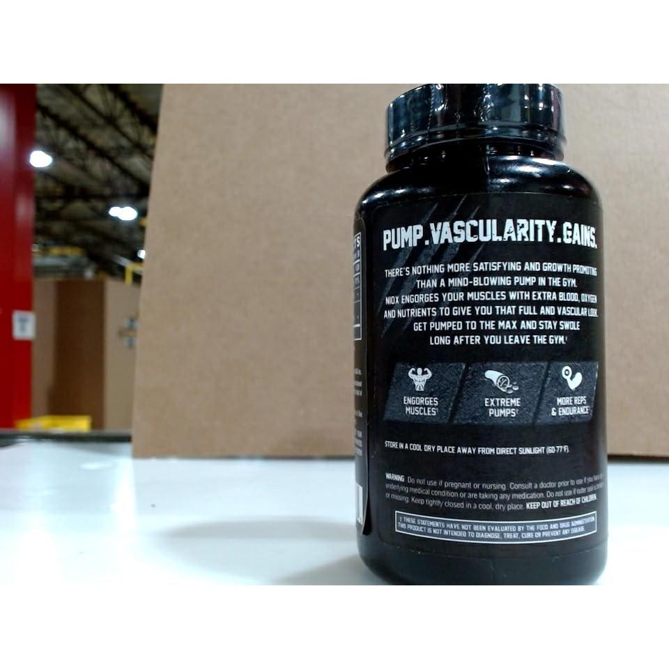 NIOX Extreme Pumps - Suplemento Pre-Entrenamiento 90 Cápsulas