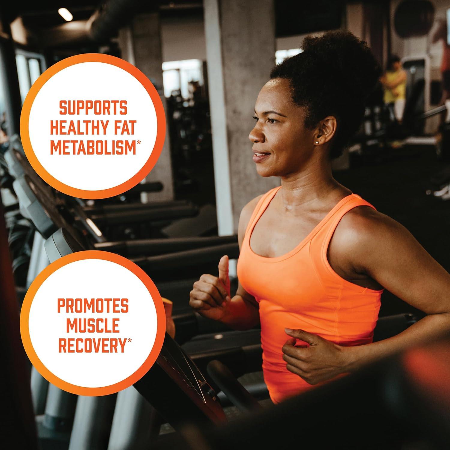 L-Carnitina Líquida NOW Sports 1000 mg Sabor Tropical 473 ml