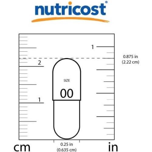 Nutricost Acetil L-Carnitina 500mg 180 Cápsulas - 2 Botellas