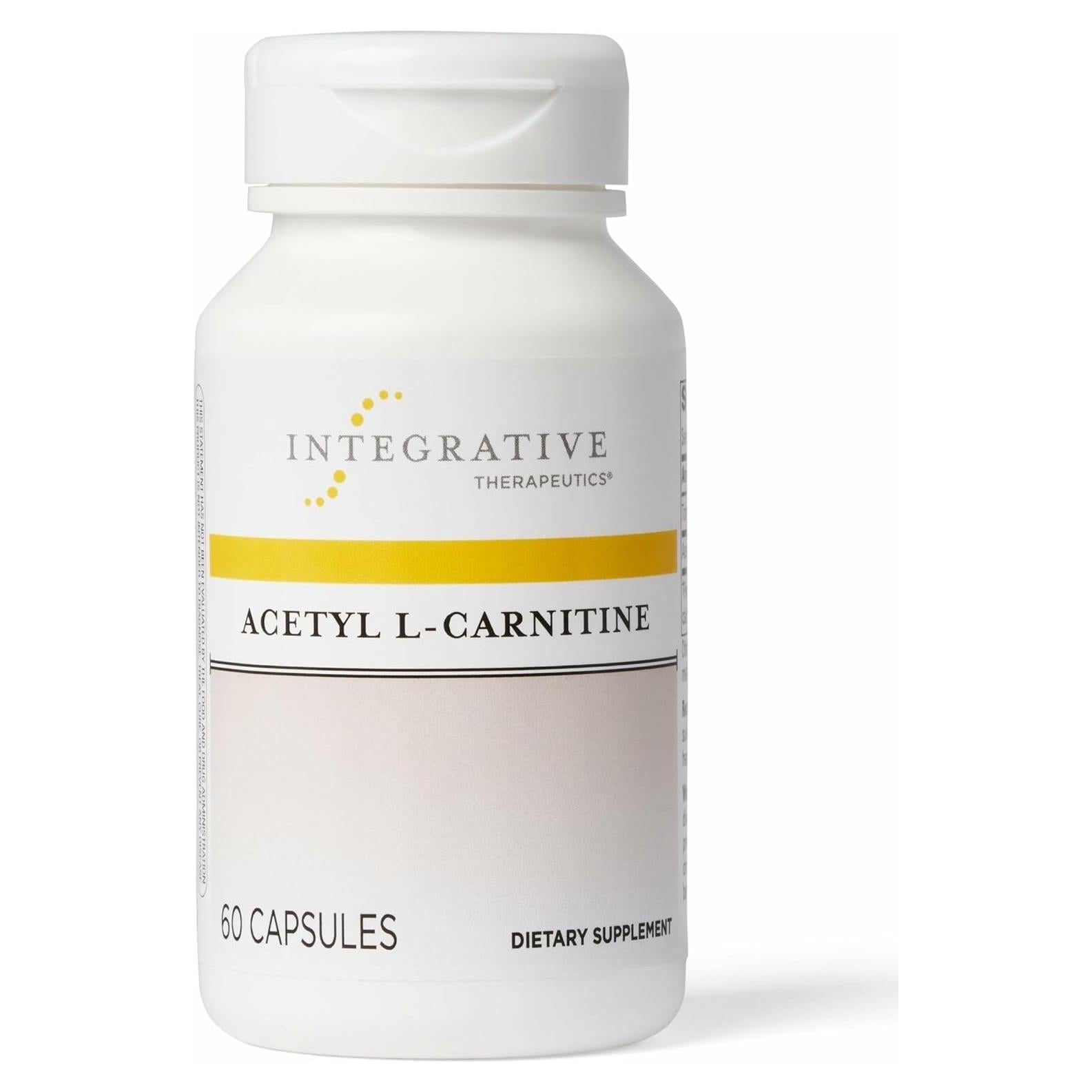 Acetil L-Carnitina Integrative Therapeutics 60 Cápsulas Veganas