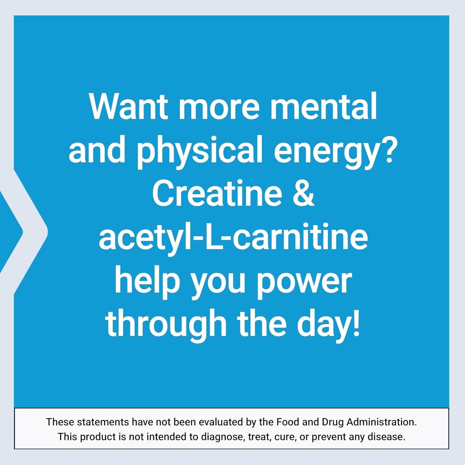 Suplemento Energético Life Extension Creatina 5000mg 30 Porciones