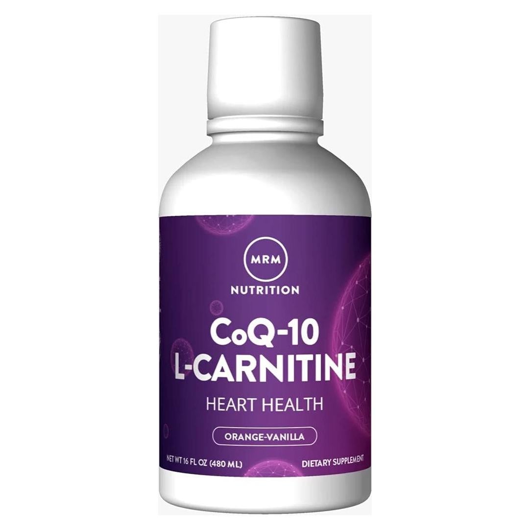 Suplemento Líquido CoQ-10 L-Carnitina MRM 32 Porciones Naranja-Vainilla