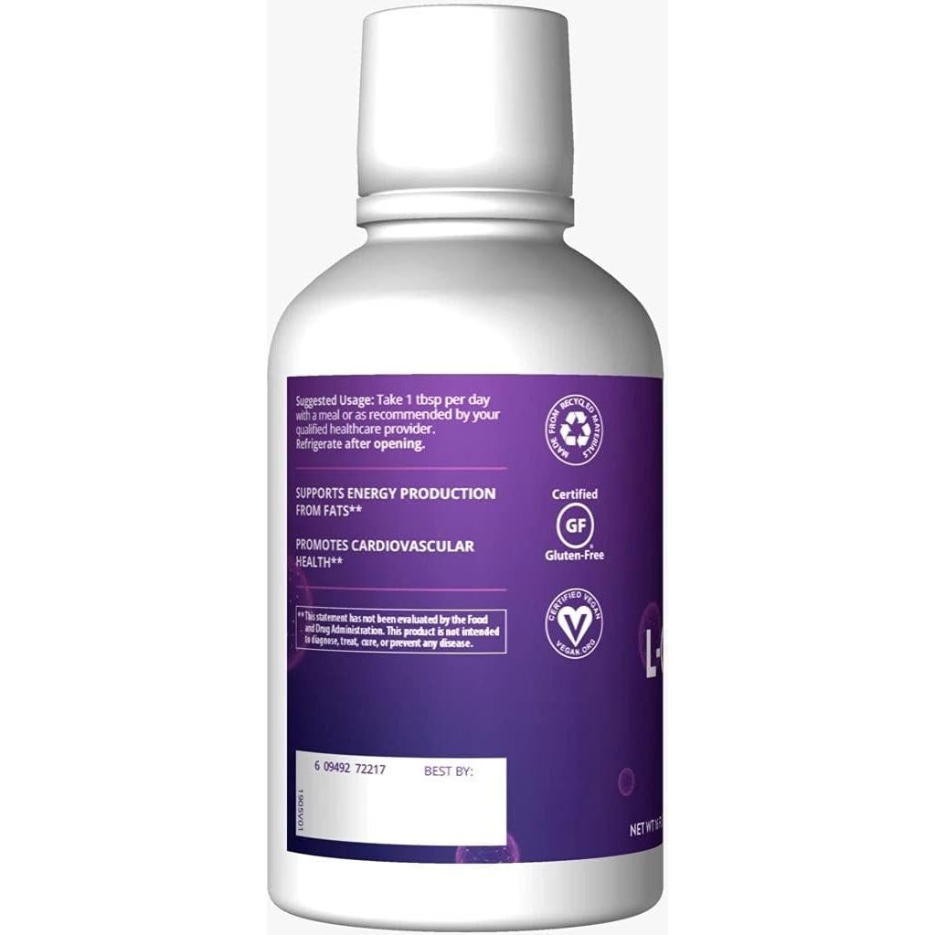 Suplemento Líquido CoQ-10 L-Carnitina MRM 32 Porciones Naranja-Vainilla