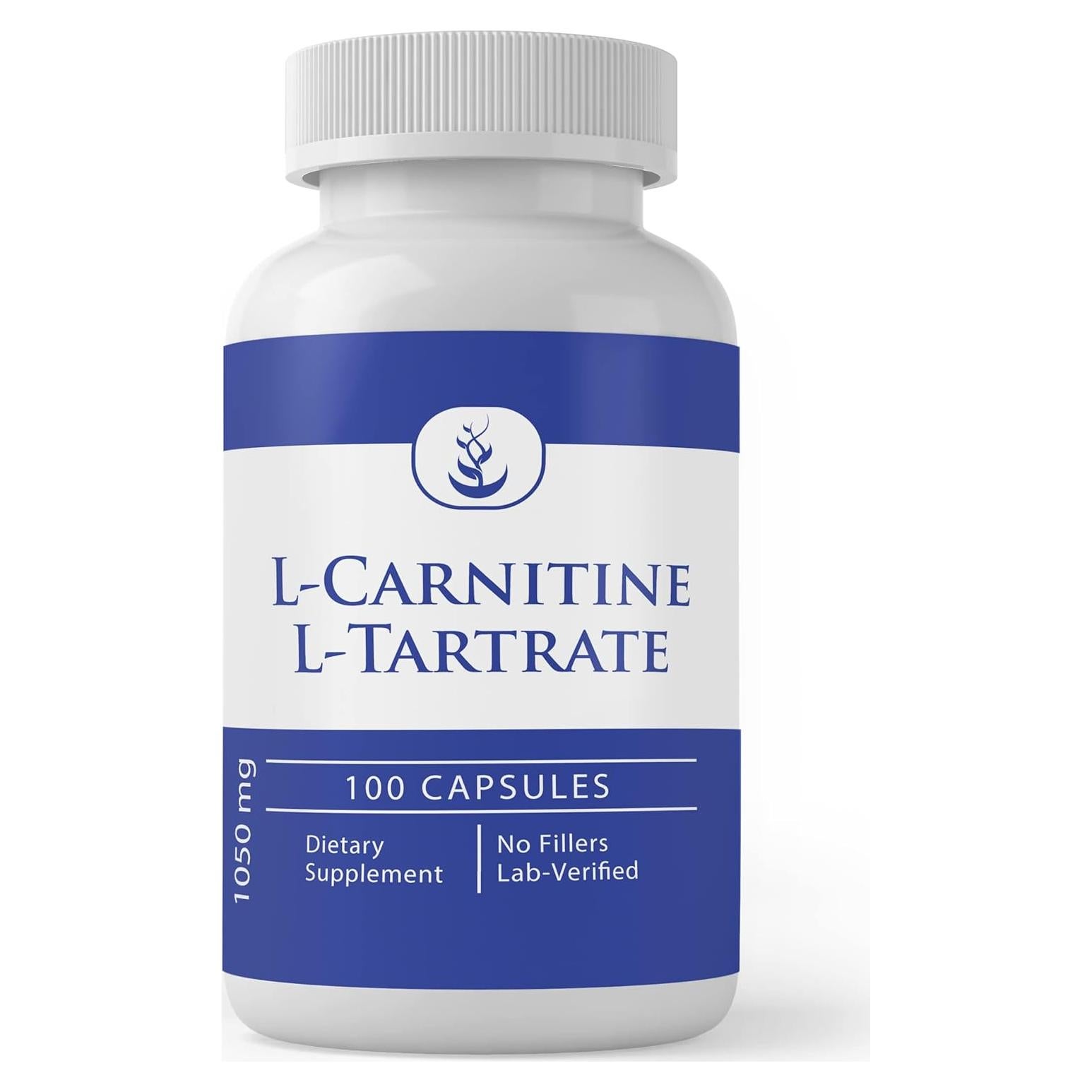 L-Carnitina L-Tartrato 100 Cápsulas Siempre Puro 77g