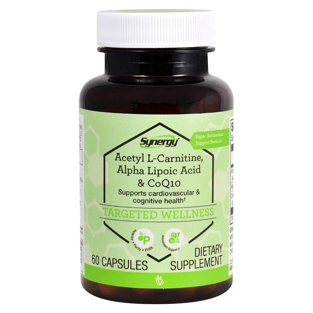 Vitacost CoQ10 200 mg + Ácido Alfa Lipoico 250 mg - 60 Cápsulas