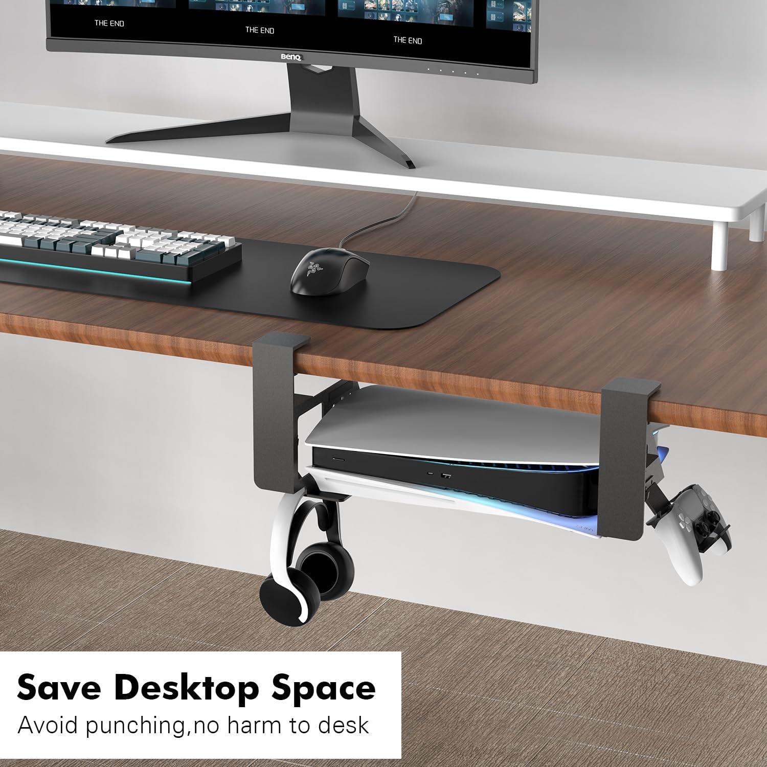 Soporte de escritorio Semaiki para PS5 y PS5 Slim, metálico