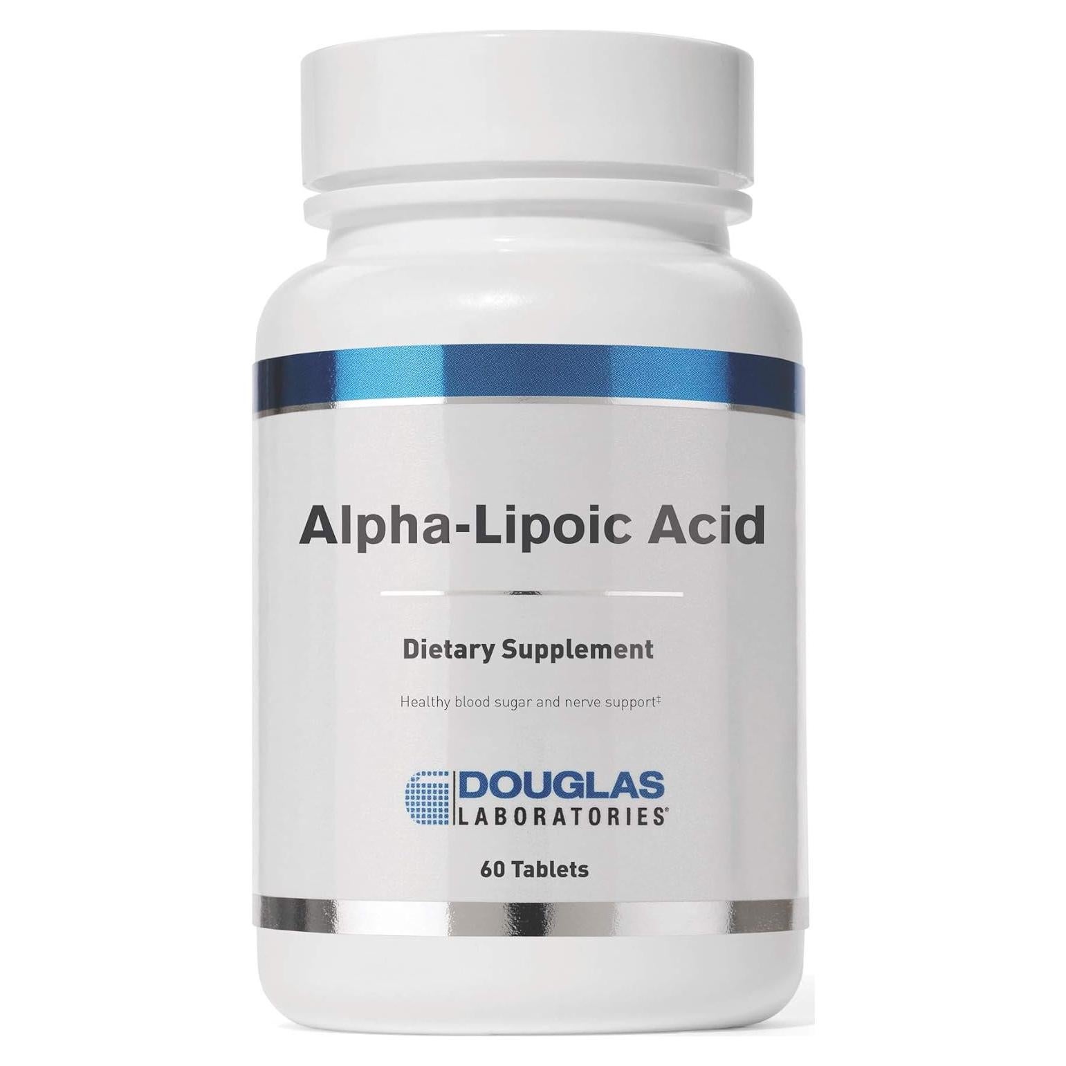 Ácido Alfa-Lipoico Douglas Laboratories 60 Tabletas 28g