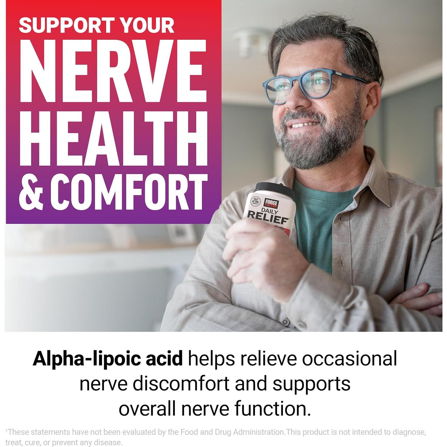 Suplemento Alivio Diario Force Factor 30 Caramelos Blandos