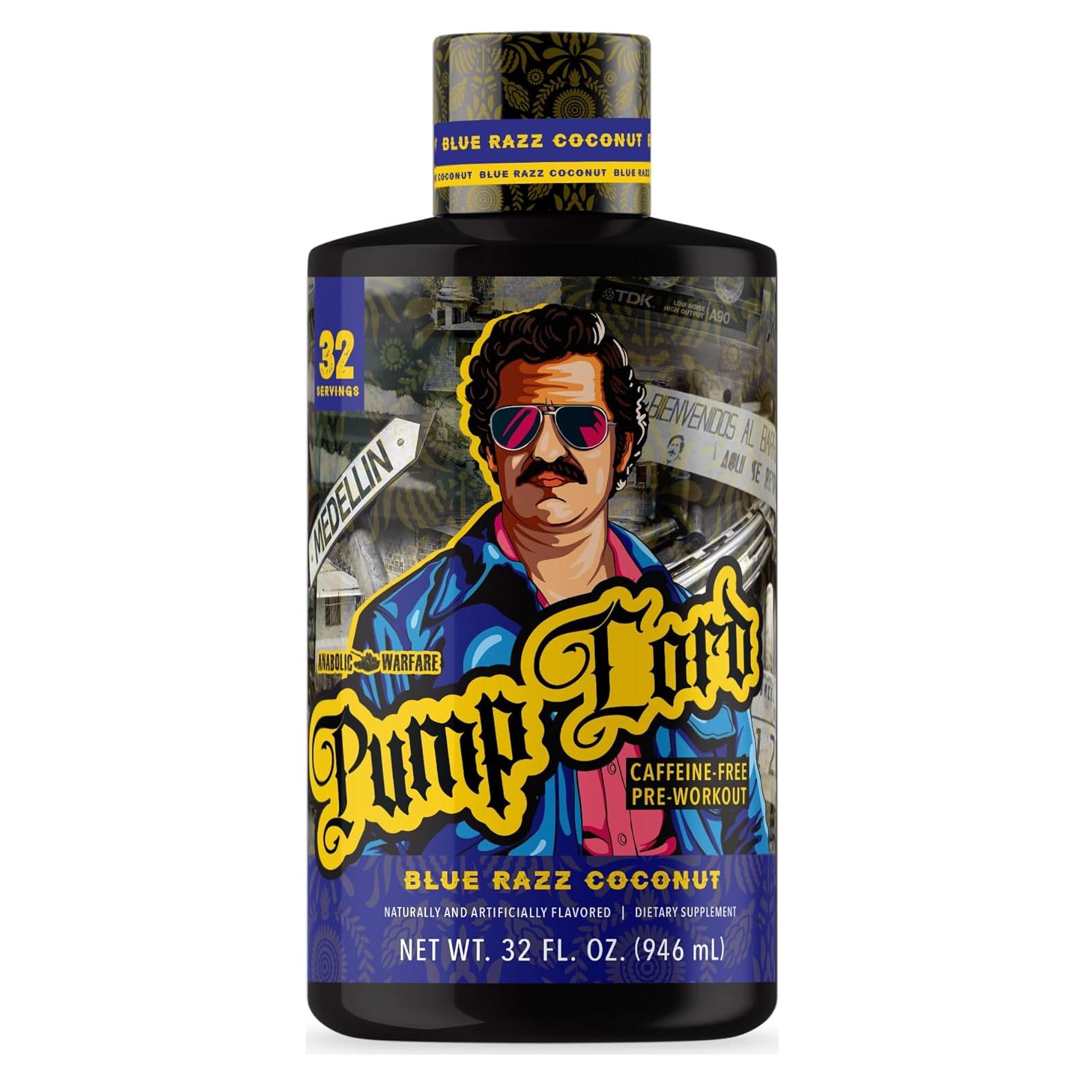 Suplemento Pre-Entrenamiento Pump Lord Anabolic Warfare 32 Porciones