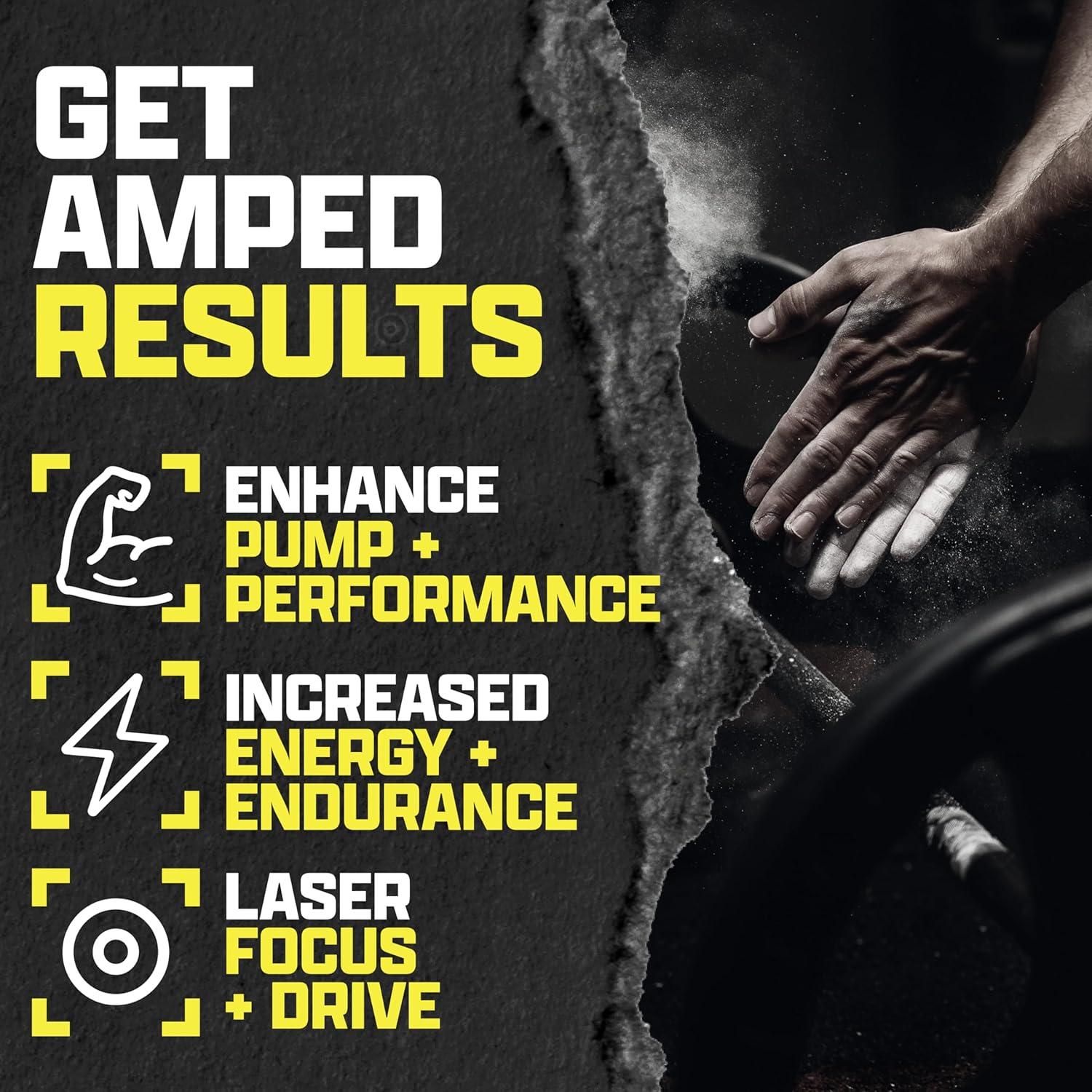 OUTLIFT Amped Pre Entrenamiento Nutrex 450g Limonada Arándano