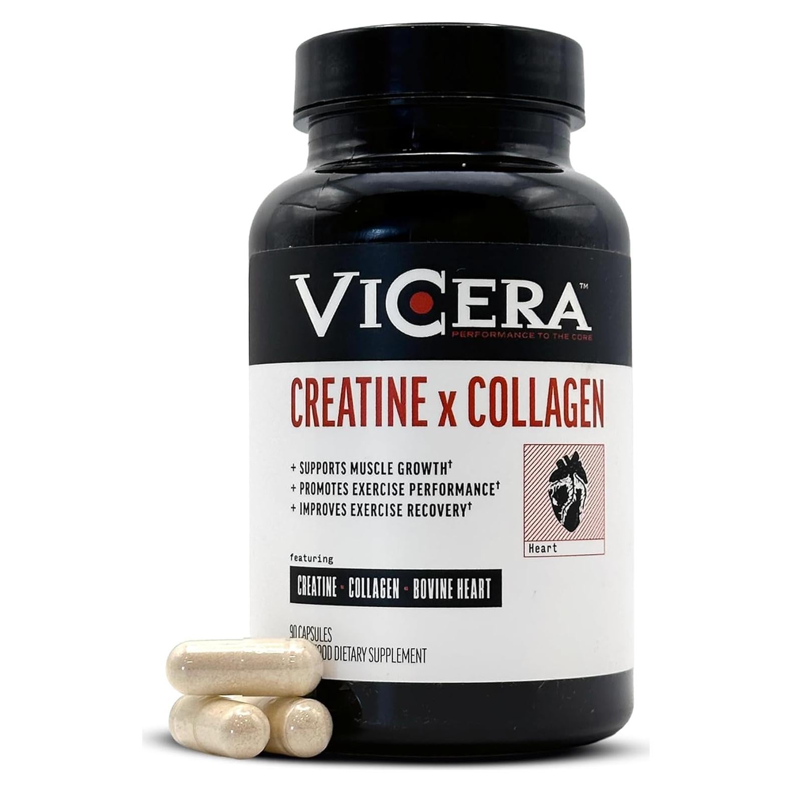 Cápsulas de Creatina HCl y Colágeno Beyond Organic 90 Unidades