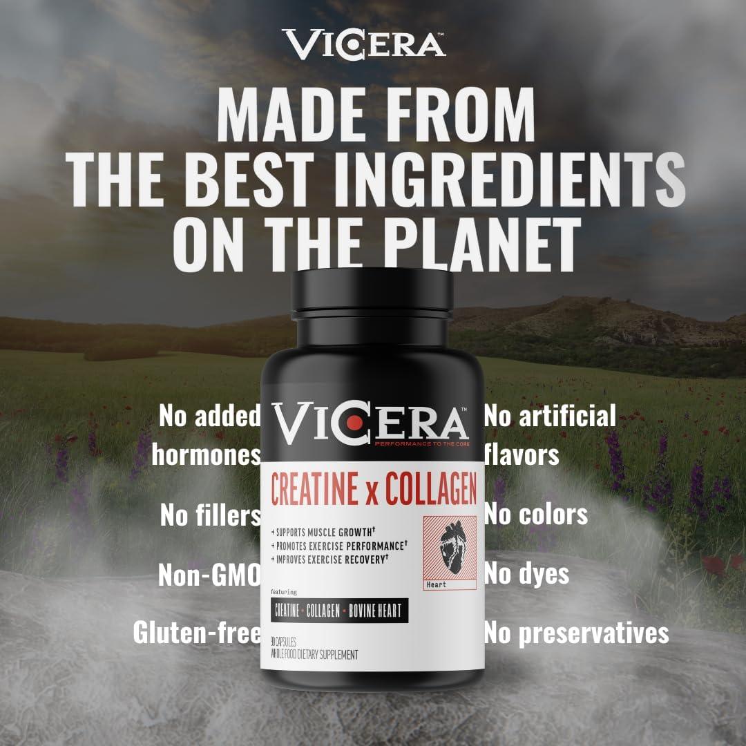 Cápsulas de Creatina HCl y Colágeno Beyond Organic 90 Unidades