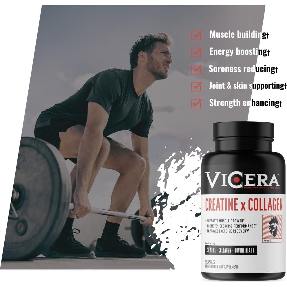 Cápsulas de Creatina HCl y Colágeno Beyond Organic 90 Unidades