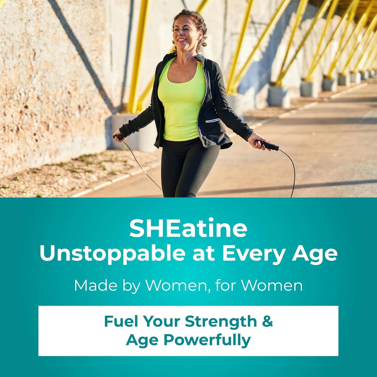 SHEatine Polvo Naranja Reignite Wellness | Creatina HCL 60 Porciones