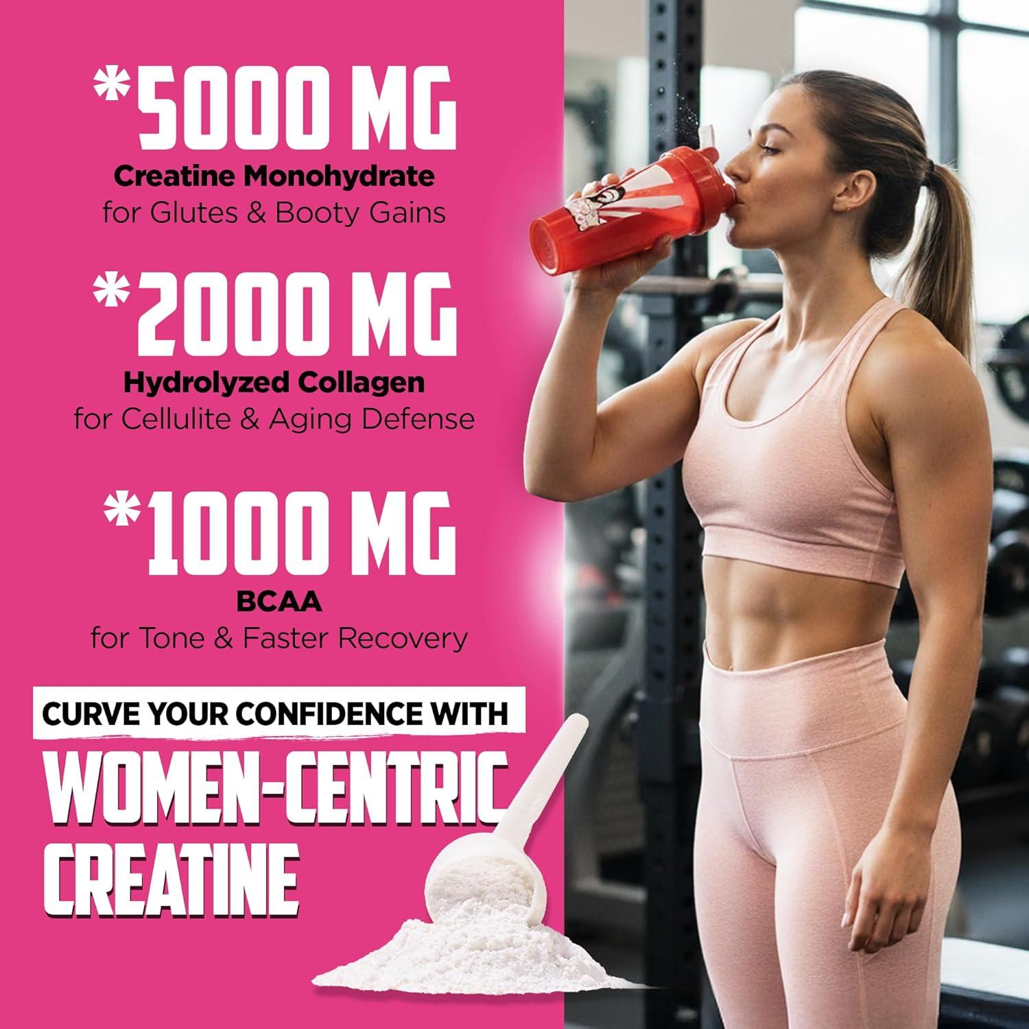 Suplemento Creatina para Mujeres Old School Labs 5000mg