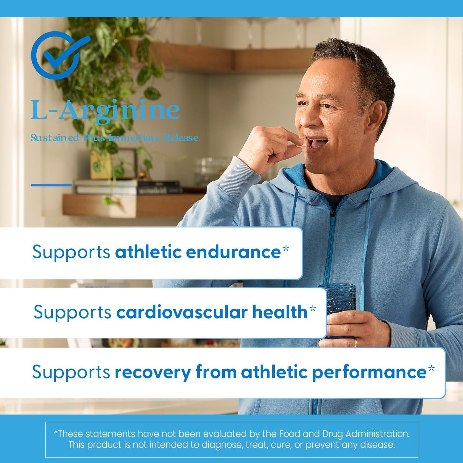 L-Arginina 500 mg Doctor's Best, Vegano, 120 Tabletas