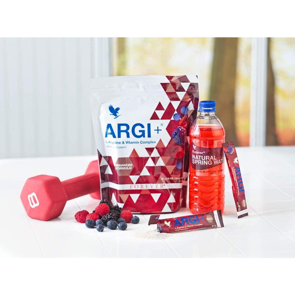 Forever Living ARGI+ L-Arginina 30 Paquetes Sabor Baya