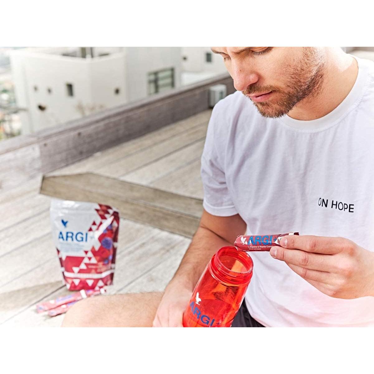 Forever Living ARGI+ L-Arginina 30 Paquetes Sabor Baya