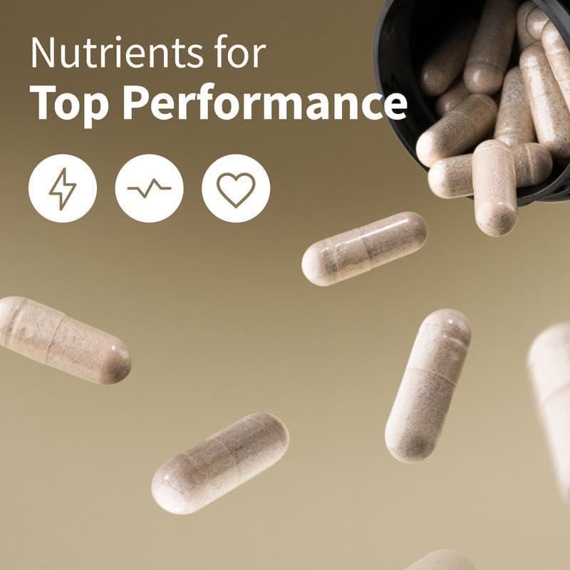 Suplemento Óxido Nítrico Auivty - L-Arginina y L-Citrulina - 100 Cápsulas Veganas