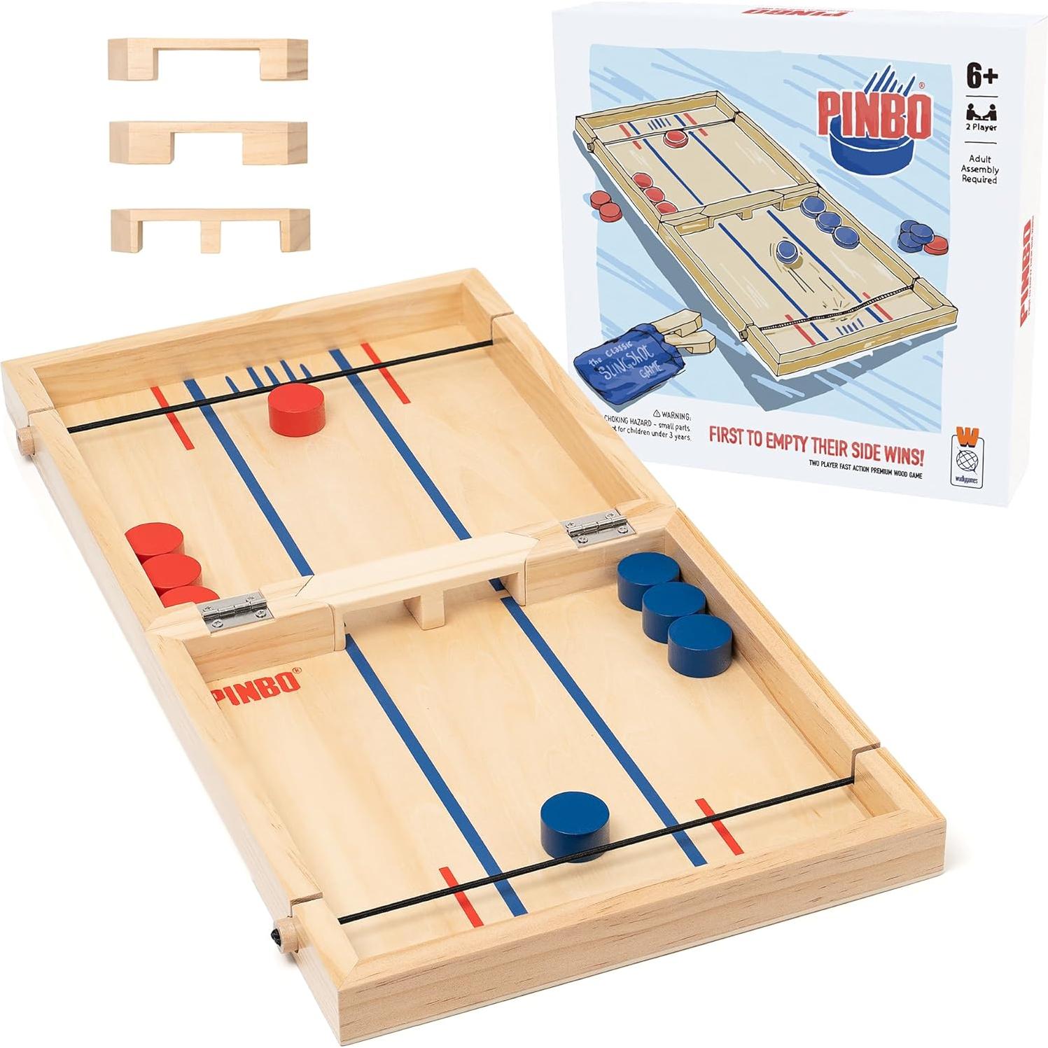 Juego de Tirachinas Clásico PINBO para 2 Jugadores