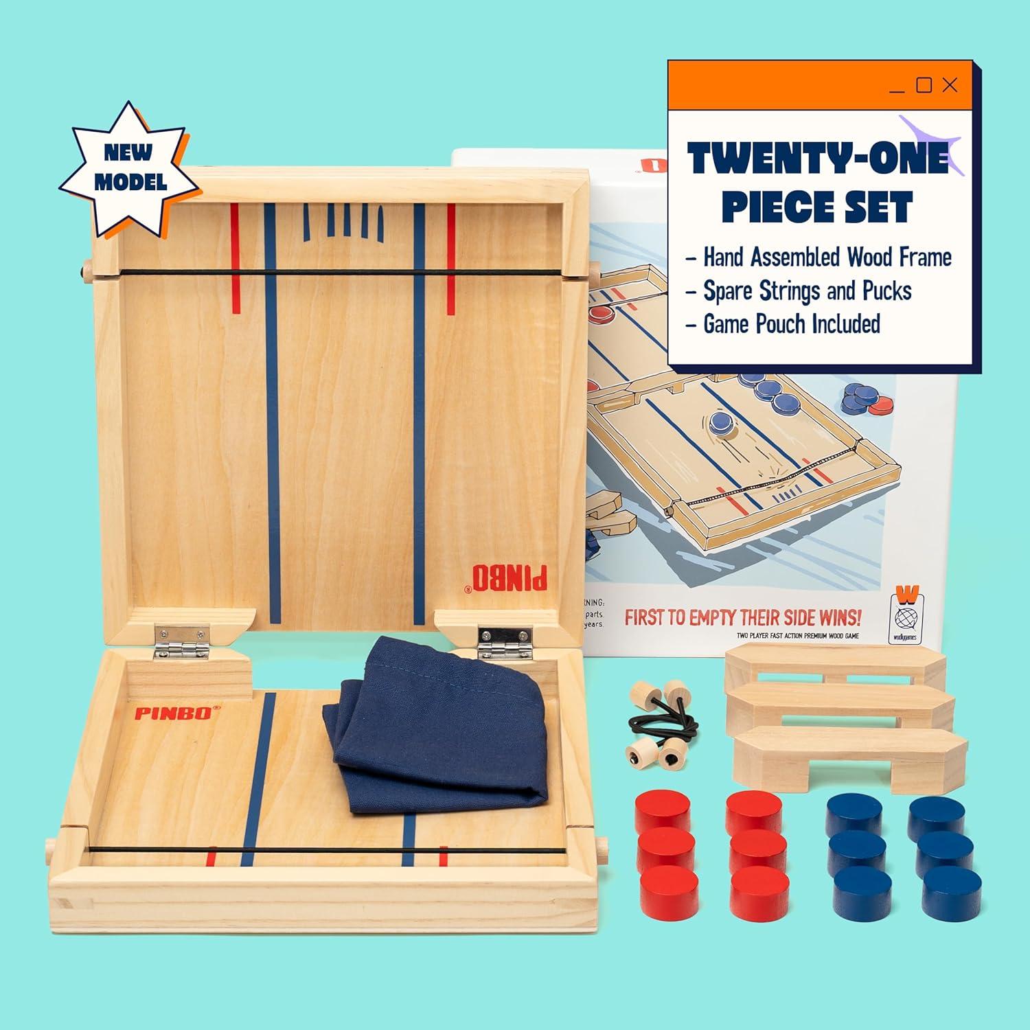 Juego de Tirachinas Clásico PINBO para 2 Jugadores