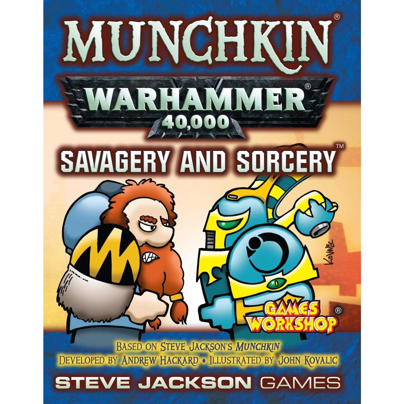 Munchkin Warhammer 40,000 Expansión Steve Jackson 112 Cartas