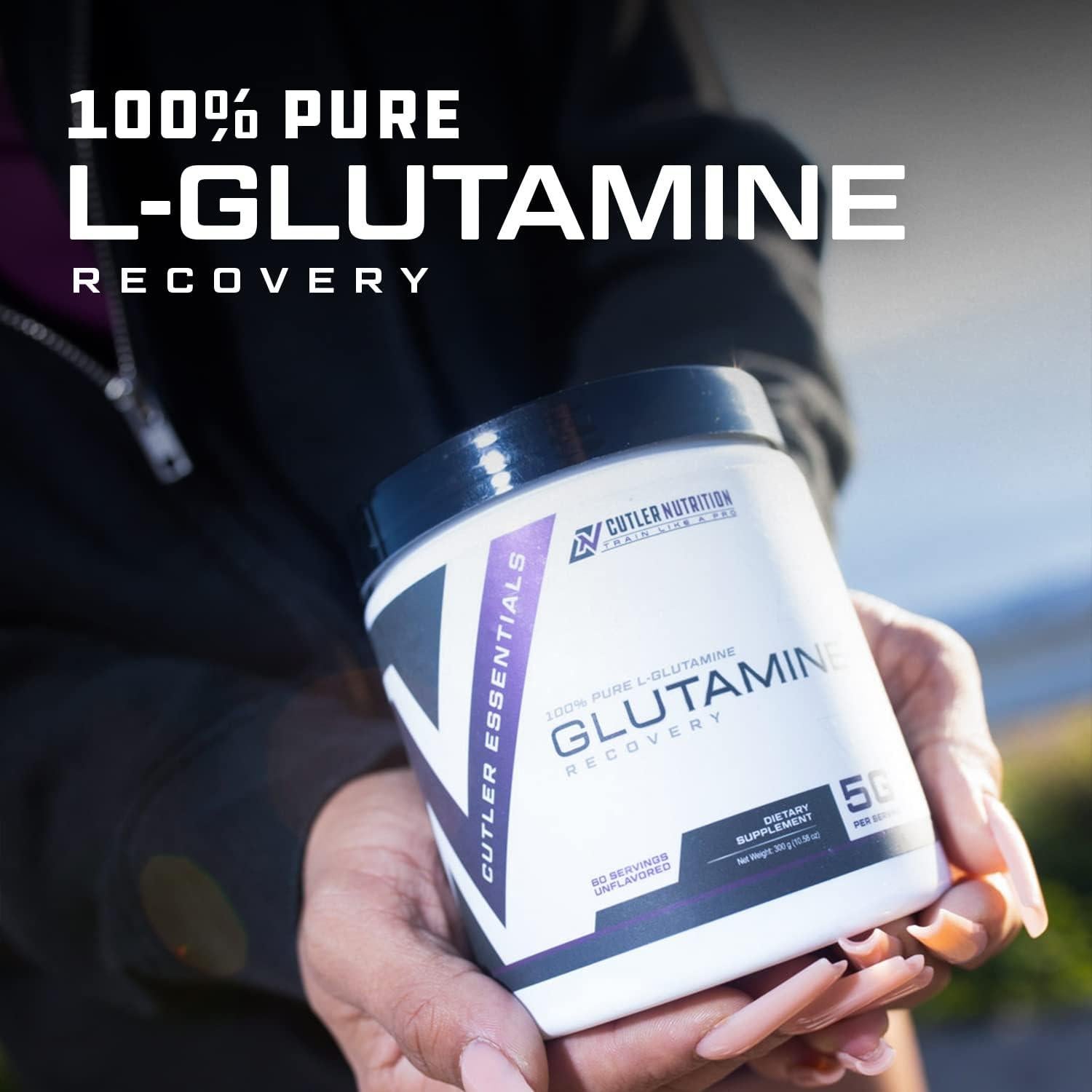 L-Glutamina 100% Pura Cutler Nutrition 60 Porciones Sin Sabor