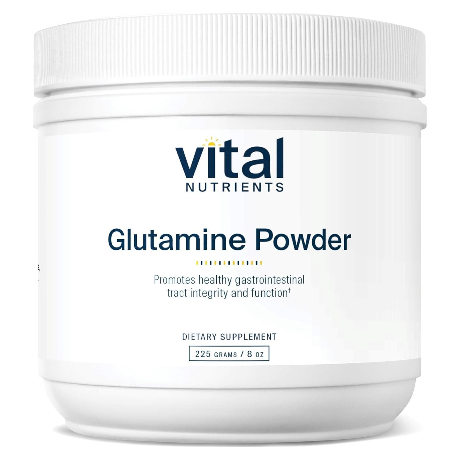 Polvo de Glutamina Vital Nutrients 225g - Soporte Gastrointestinal