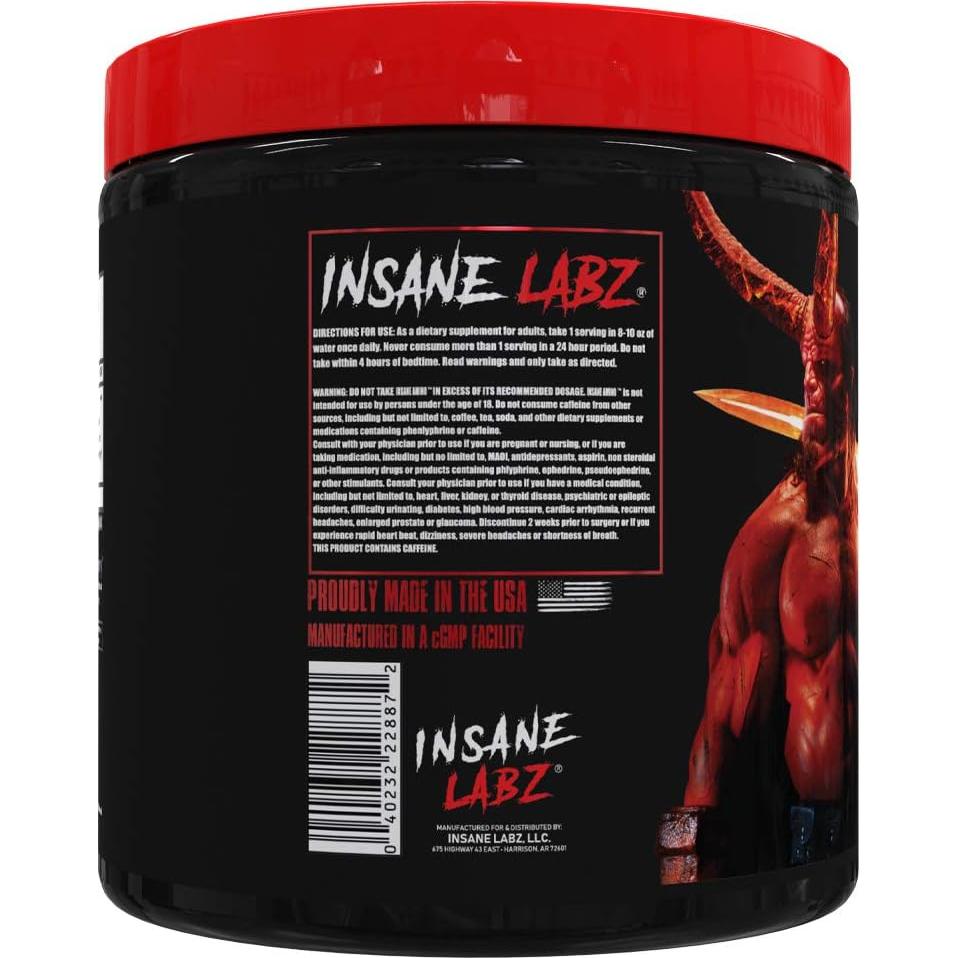 Insane Labz Insane Amino BCAA 2:1:1 Frambuesa Azul 30 Porciones