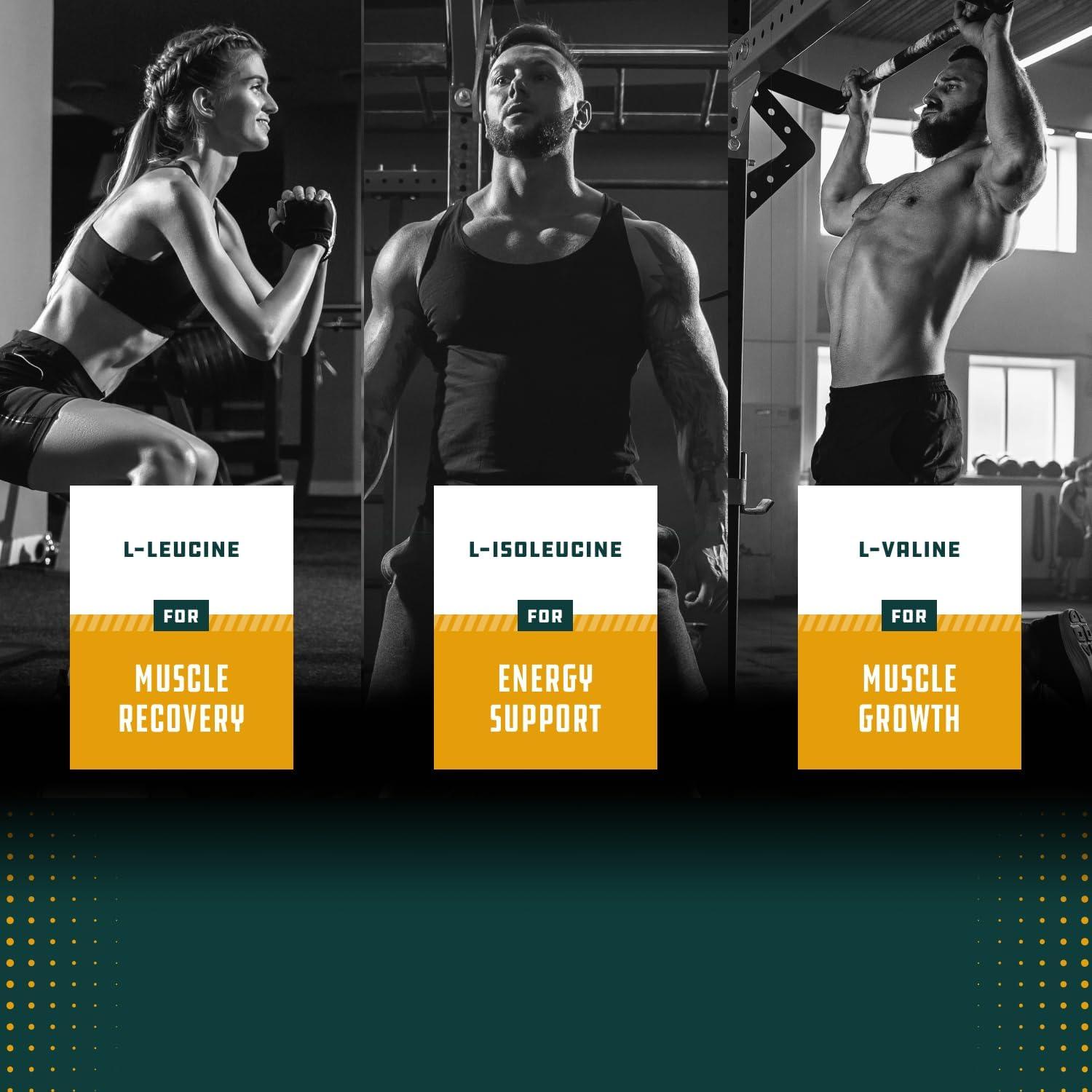 Suplemento BCAA Vegano Natures Craft 120 Tabletas 3000mg