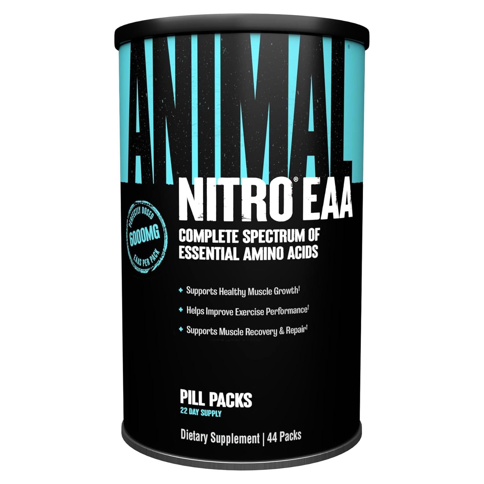 Animal Nitro EAA - Suplemento de Aminoácidos 44 Paquetes