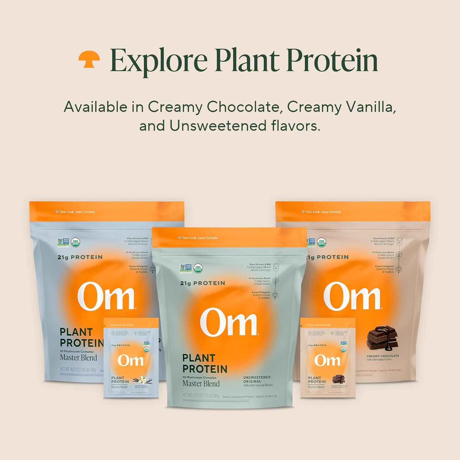Proteína Vegana OM Mushroom Superfood Chocolate 0.54 kg