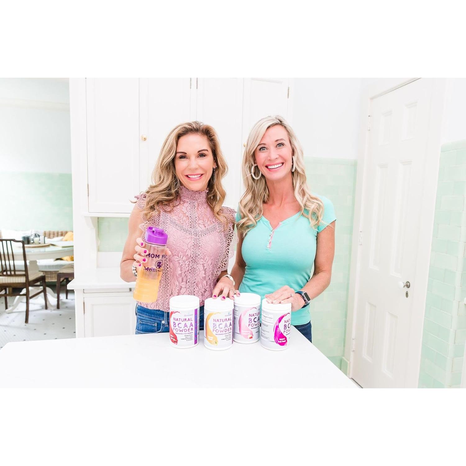 Polvo de BCAA Preentrenamiento Momsanity Naranja Crush 40 Porciones