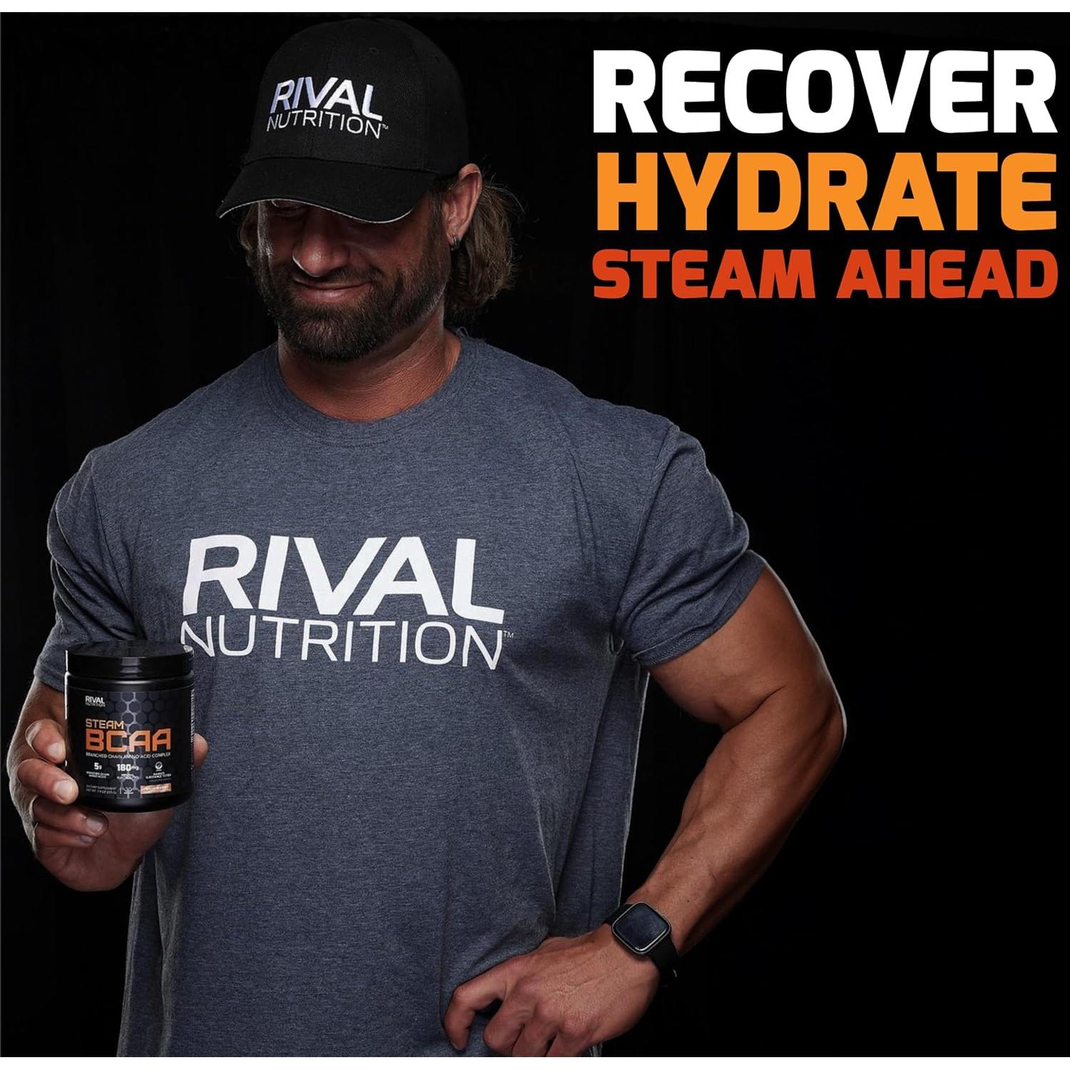 Rivalus Steam BCAA Sandía - Aminoácidos 2:1:1 - 30 Porciones