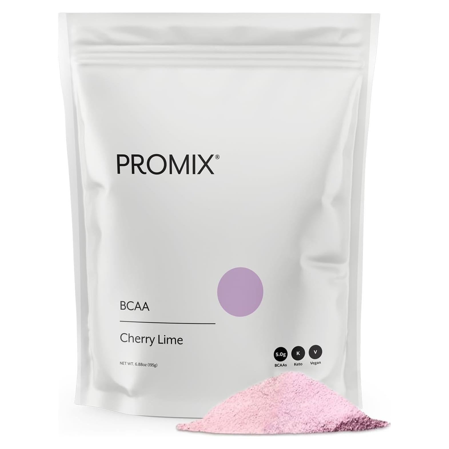Promix BCAA Polvo Energético Lima Cereza - 195g Vegano