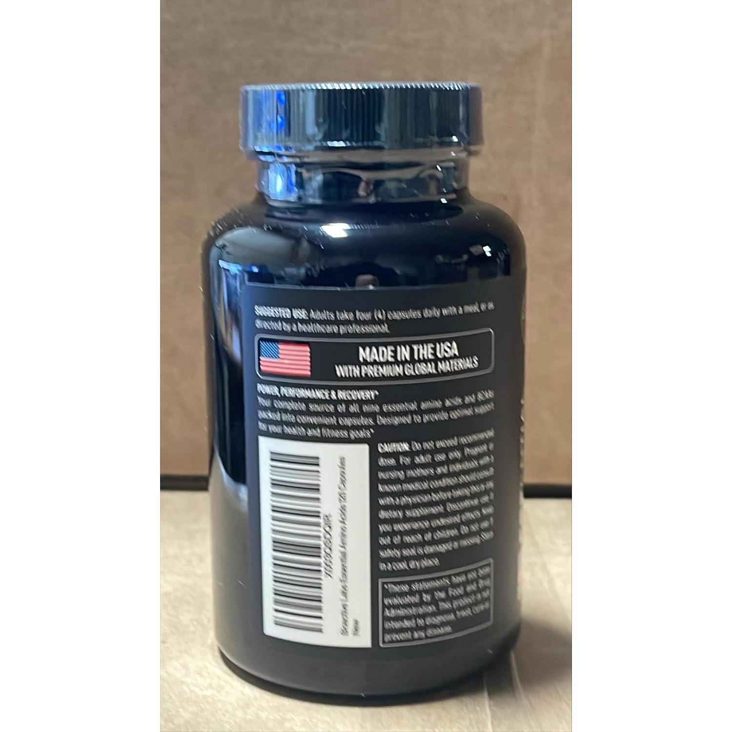 Aminoácidos Esenciales Veganos Bioactive Labs 240 Cápsulas