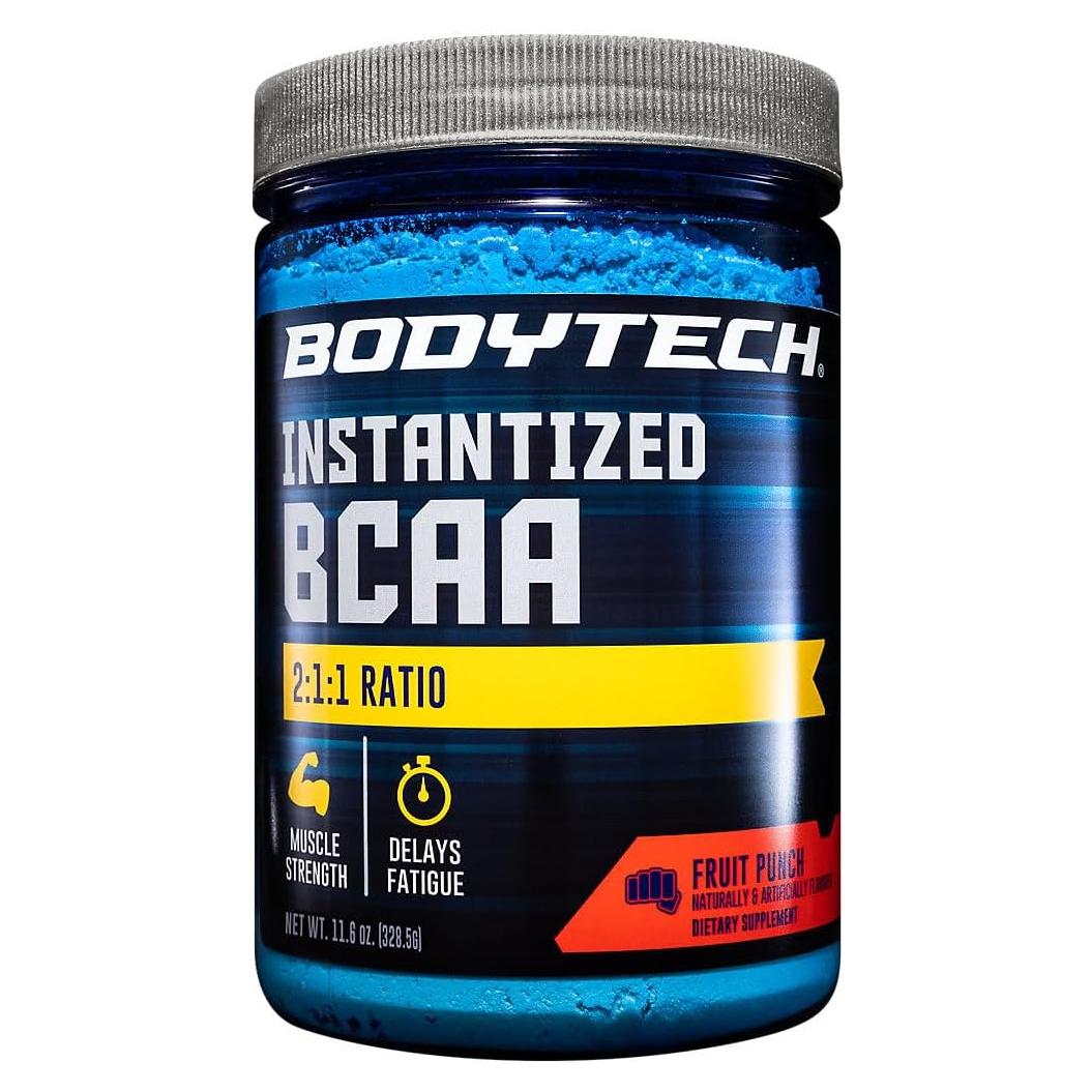 BCAA Polvo BodyTech 326.5 g - Relación 2:1:1 Fruta Punch