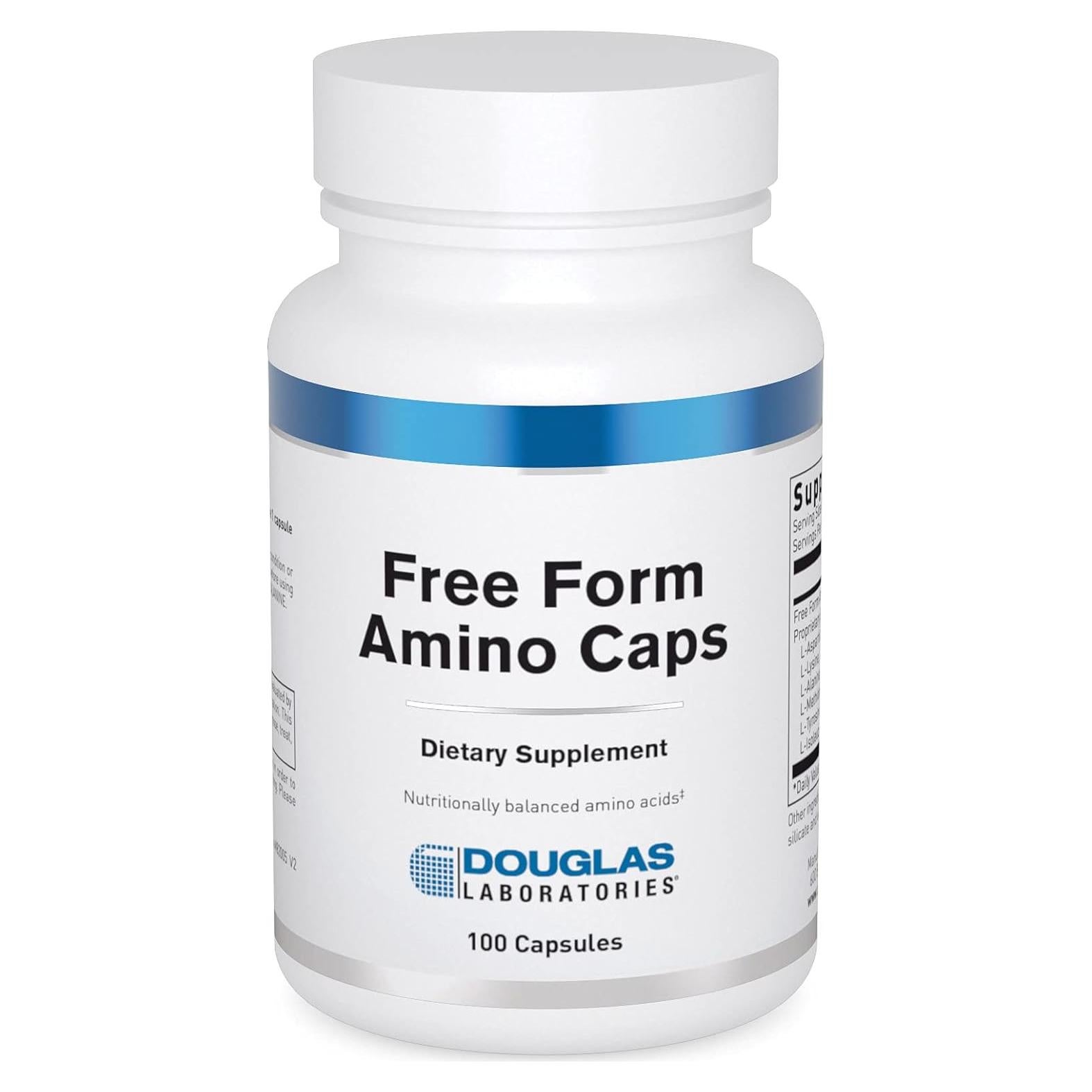 Cápsulas de Aminoácidos Douglas Laboratories 100 Unidades