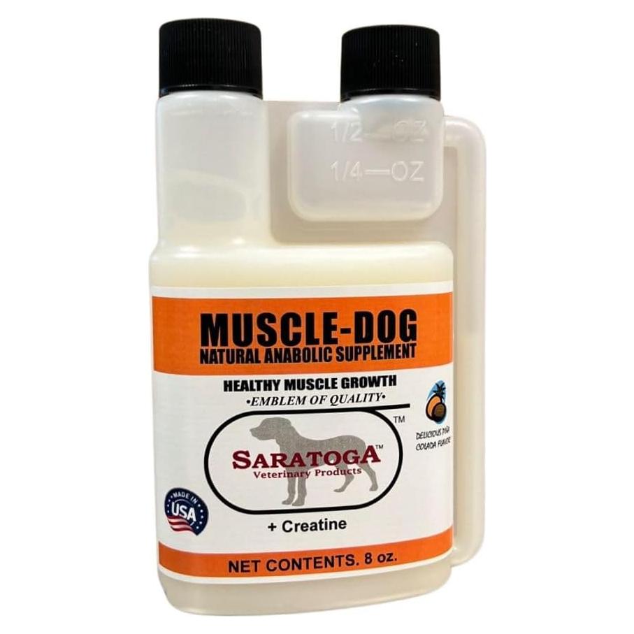 Suplemento MuscleDog Saratoga 226g - Constructor de Músculo para Perros