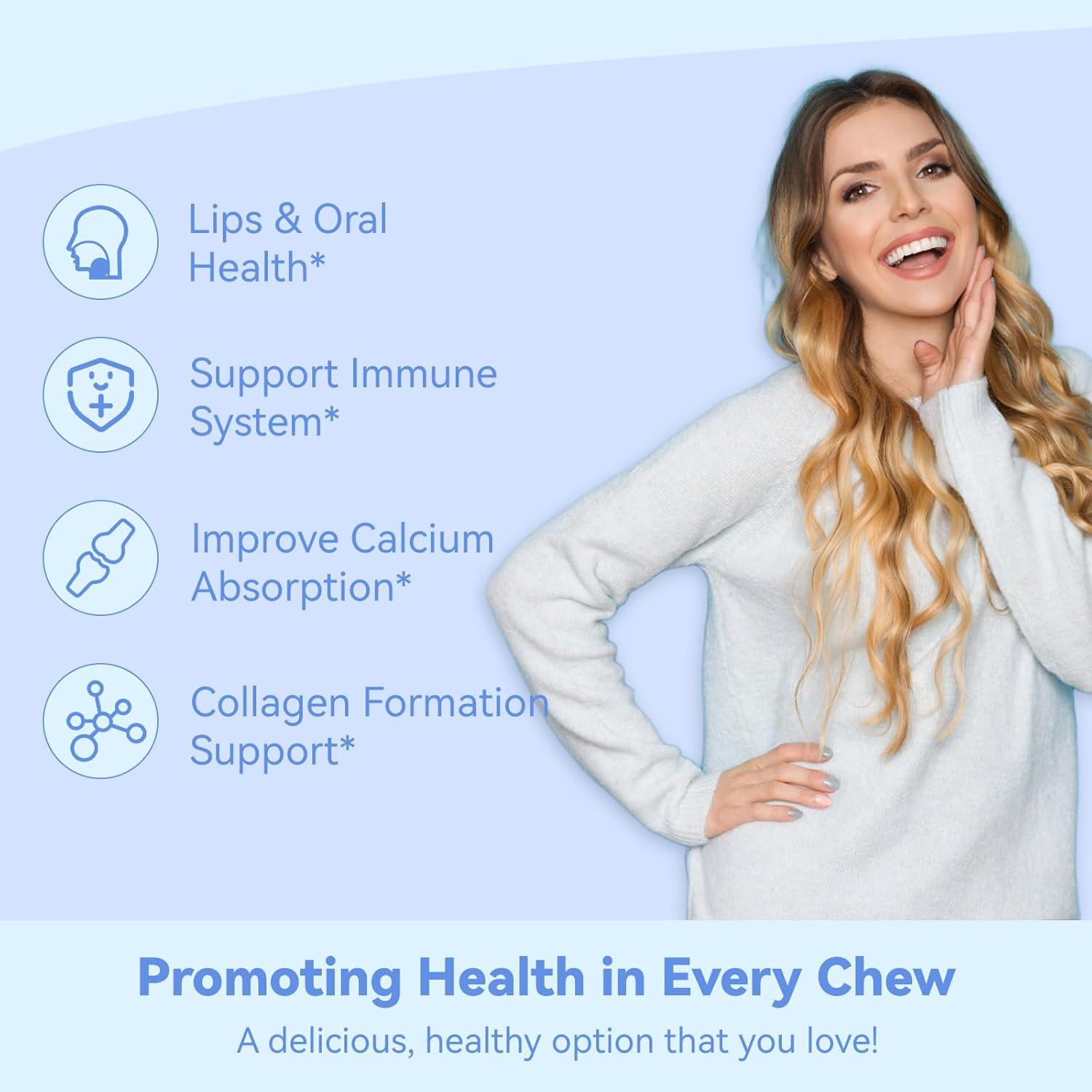 Gomitas de L-Lisina 1000mg SmildeHeal - 60 Unidades Veganas