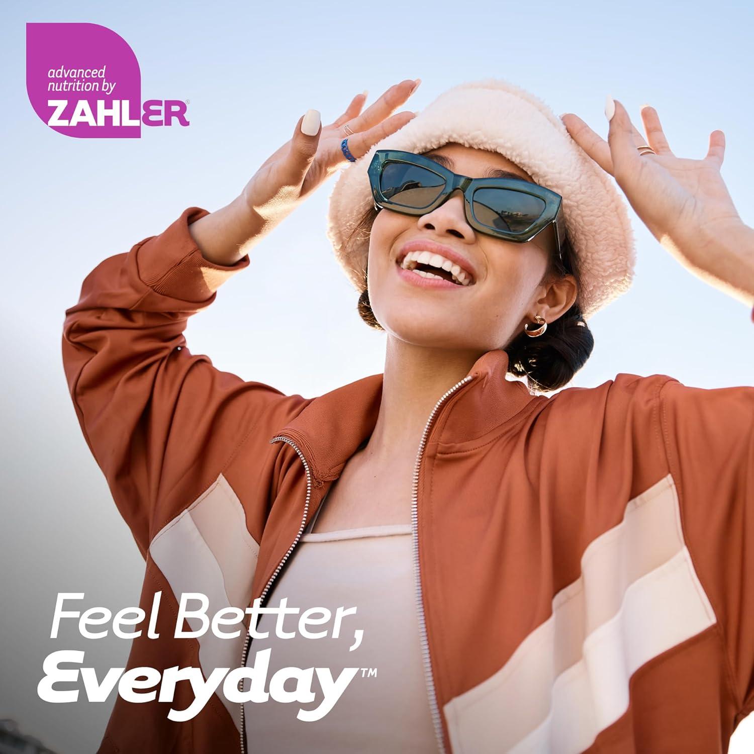 Suplemento L-Lisina 500mg Zahler - 60 Cápsulas Kosher