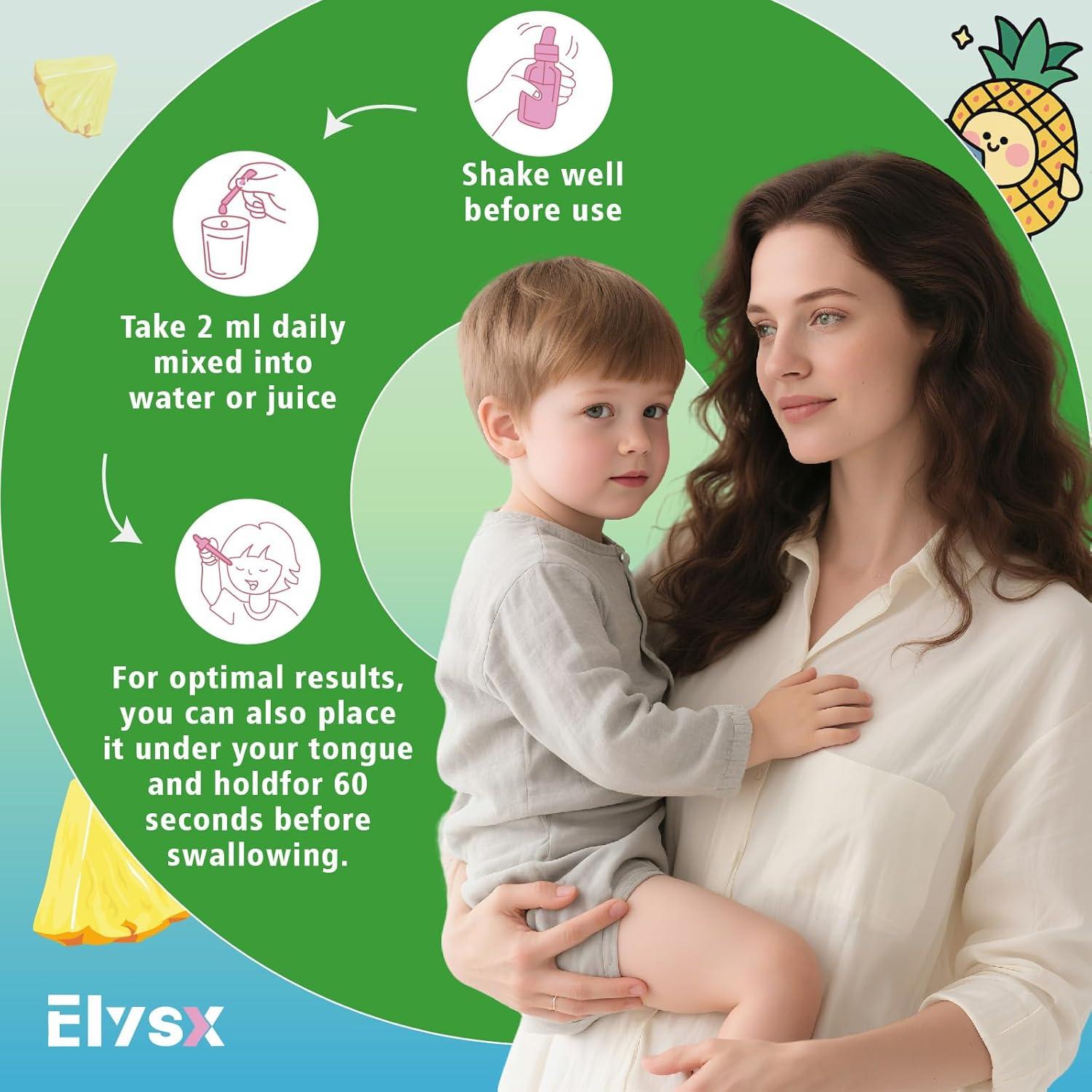 Gotas Líquidas de L-Lisina Monolaurina Elysx 59.15 ml