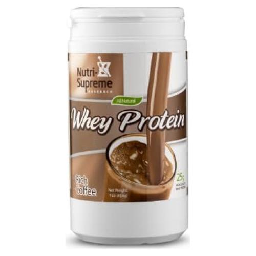 Polvo de Proteína de Suero Nutri-Supreme 0.45 KG Sabor Café