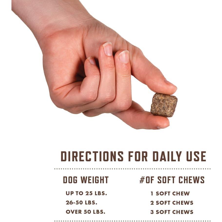 Golosinas Calmantes para Perros Rocco & Roxie 60ct