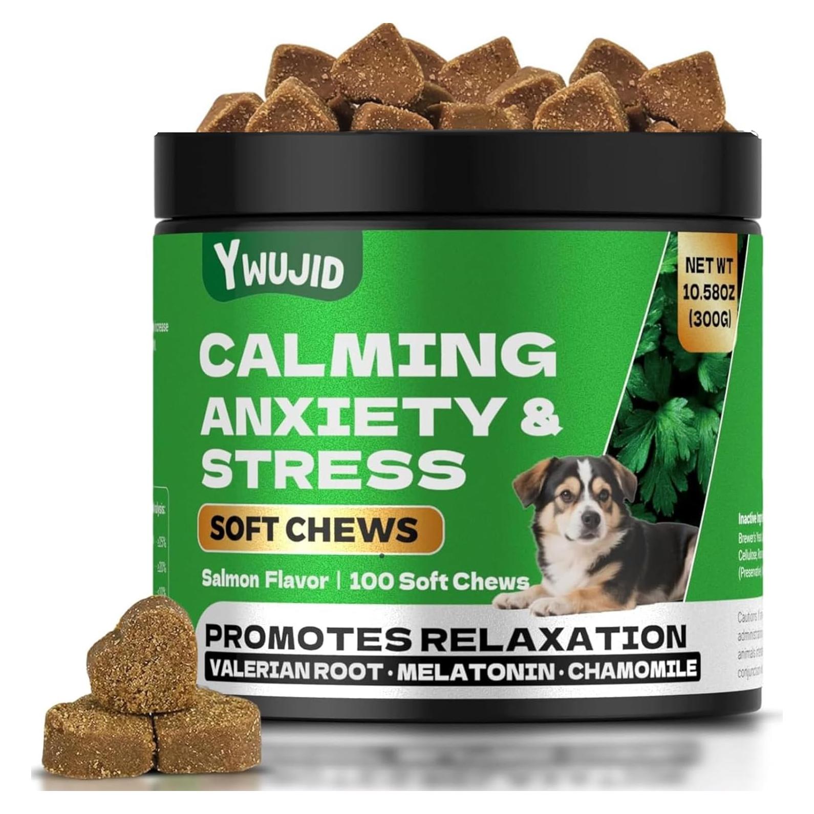 Masticables Calmantes para Perros YWUJID - 100 Unidades