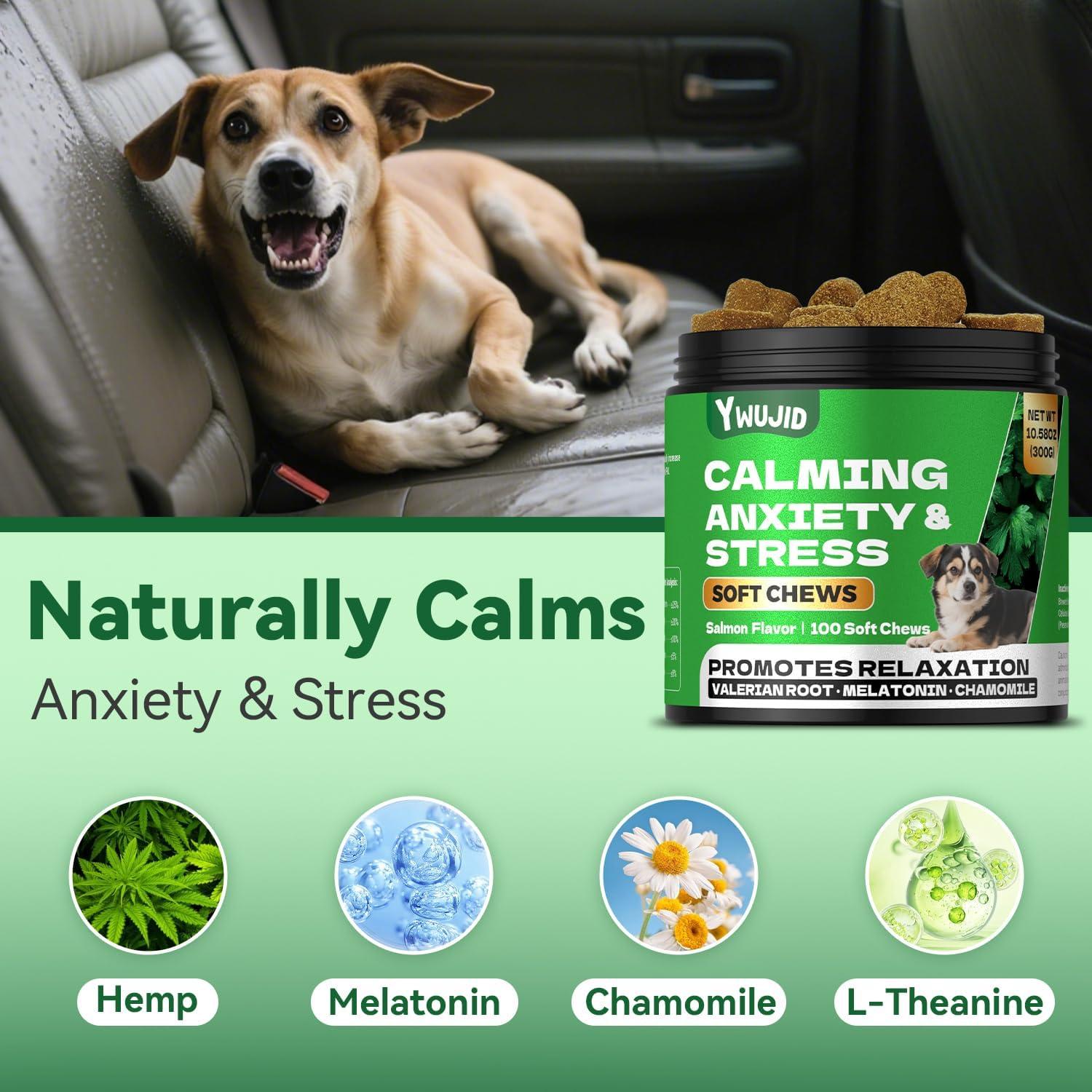 Masticables Calmantes para Perros YWUJID - 100 Unidades